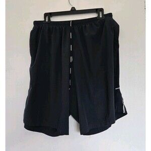 Nike Shorts Mens M 9" Brief-Lined Running Stretch 451285 Active Gym Athletic